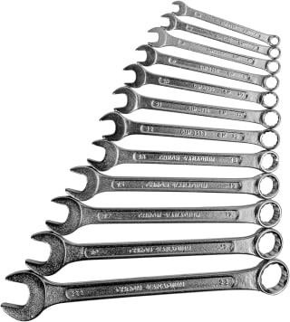 Brüder Mannesmann Werkzeug M19652 Combinatiesleutelset voor €10,09 bij Amazon