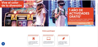 1 año de actividades gratis con compras de +70€ en Totto