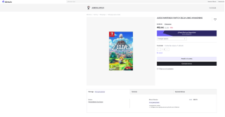 Zelda Link's Awakening Remake por 33,60€