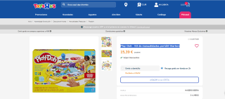 Play-Doh - Kit de manualidades portátil Starters por 15,39€