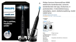 Philips DiamondClean 9000 HX9914/54 - Elektrische tandenborstel - voor €156 bij Amazon