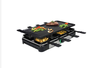 Raclette 8 personnes Tristar RA-2746 - 1400w, 42x23cm à 19,99€