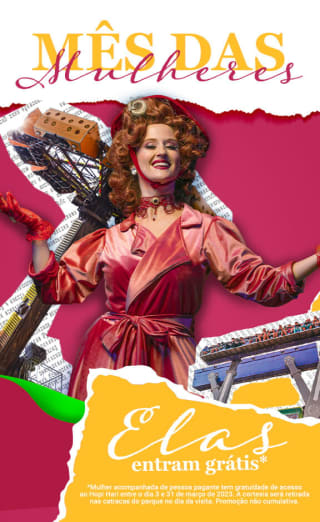 Entrada Gratuita no Hopi Hari - Somente para Mulheres