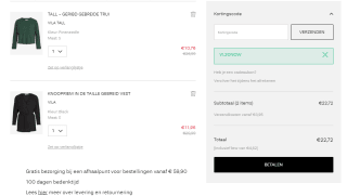 20% korting op alle knitwear & jassen bij VILA