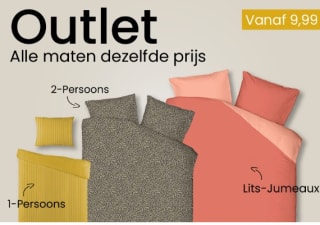 Alle maten dezelfde prijs bij Dekbeddiscounter
