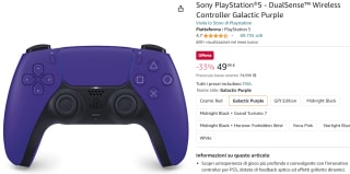 Dualsense Wireless Controller Galactic Purple voor €49,59 bij Amazon