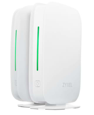 Lot de 2 points d'accès Zyxel Multy M1 WSM20-EU0201F - WiFi 6 Mesh AX1800 à 68,55€