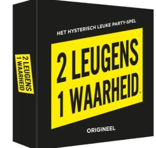 2 Leugens 1 Waarheid partyspel voor €14,96 bij Spellenrijk