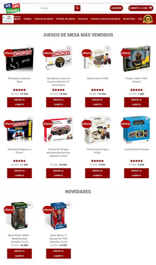 Hasta -70% en Juegos de Mesa.