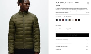 Cazadora acolchada ligera por 9,99€