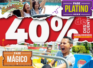 Obtén 40% de descuento en Selva Mágica