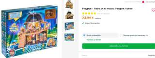 Pinypon - Robo en el museo Pinypon Action por 24.99€