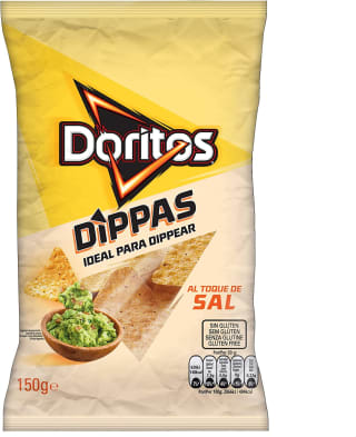 Doritos Dippas, Nachos de Maíz de 150g por 1,43€
