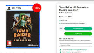 Tomb Raider I-III Remastered voor €14,99 via Nedgame