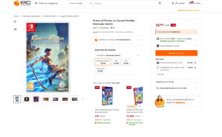 Prince of Persia: La Corona Perdida Nintendo Switch por solo 18,90€