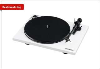 Pro-Ject Platenspeler Essential III Phono White voor €249 bij Art & Craft