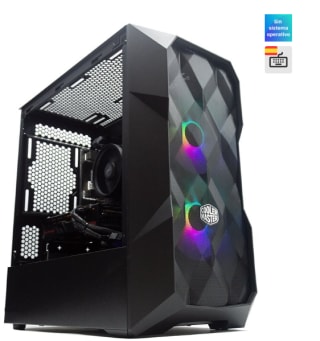 Ordenador PcCom Lite AMD Ryzen 5 5500 / 16GB / SSD 1TB / RX 6600 por 669€