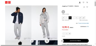 Jogging Kaws&Warhol à 12,90 €