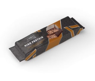 12 unidades Barritas Amfit Nutrition de proteína baja en azúcar Chocolate con dulce de azúcar 60g por 10,55€