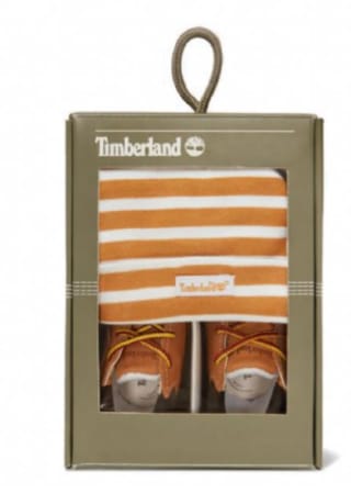 Timberland giftbox (Muts + schoenen) voor 19,99 euro