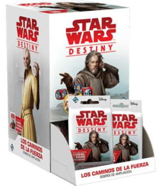 Juego de Cartas Star Wars Destiny: Los Caminos De La Fuerza (Expositor 36 Sobres) por 30€