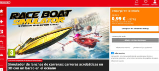 Simulador de lanchas de carreras: carreras acrobáticas en 3D con un barco en el océano por 0,99€