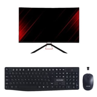 Kit com Monitor Gamer Shin Kai de 24 Polegadas, Teclado e Mouse da Multilaser - R$ 1.651,96