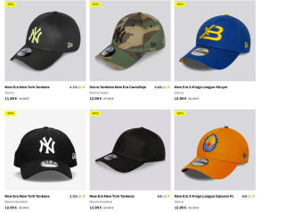 Recopilación Gorras New Era por 11,99€/12,99€