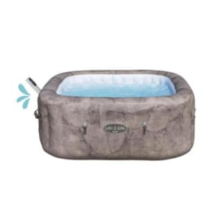 Spa gonflable carré Lay-Z-Spa Ibiza Airjet 4 - 6 personnes Bestway à 299€