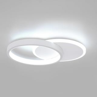 Plafon LED Techo 24W Moderna Lámpara de Techo LED 2400LM Blanco Frío 6000K por solo 17,09€