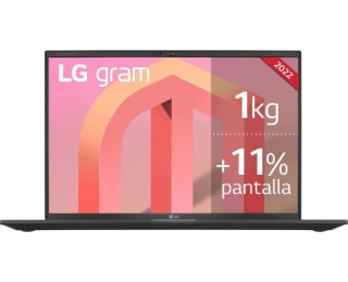 LG gram 14Z90Q-G.AA75B Ordenador portátil 14" 16/512GB por 999,99€.