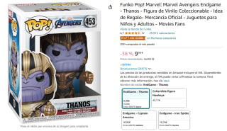 Funko Pop! Marvel: Marvel Avengers Endgame - Thanos por 9,98€