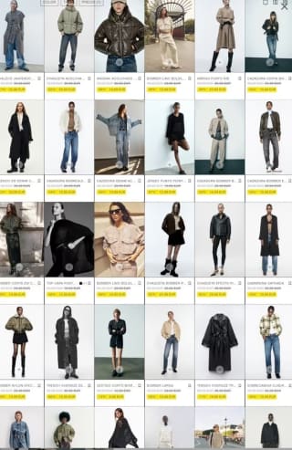 Recopilación ofertas para mujer en Zara