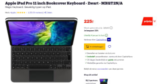 Apple iPad Pro 11 inch Bookcover Keyboard voor €225 bij Bol.com