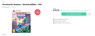 De Smurfen: Dreams voor €39,95 bij de gameresource
