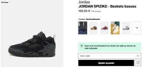 JORDAN SPIZIKE - Baskets basses à 169,95€