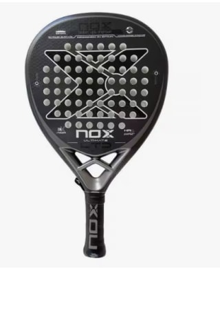 Pala De Padel Nox Ultimate Power Fiber Black Ltd por 39.95€