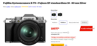 Fujifilm Systeemcamera X-T5 + Fujinon XF standaardlens 16 - 80 mm voor €1.857,54 bij Bol