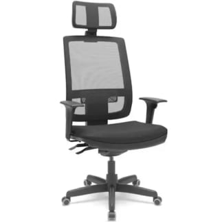 Cadeira de Escritório, modelo Presidente Brizza Backplax - R$ 886,62