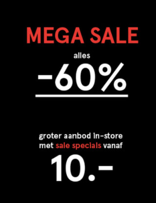 Shoeby sale met 60% korting