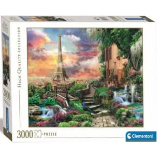Puzzle de 3000 piezas Sueño en Paris Francia marca Clementoni por 19,99