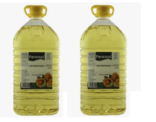 2 Garrafas de Aceite Refinado De Girasol PEREZSOL Garrafa 5L por 11.19€