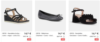 Geox sandalias,bailarinas y tacones desde 14,99€ preciazos