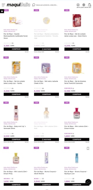 -15% de Descuento Flor de Mayo.