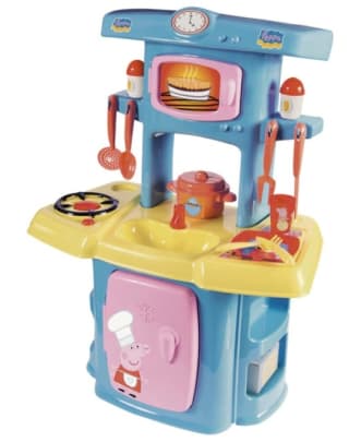 Peppa Pig cocina con accesorios por 17,47€.