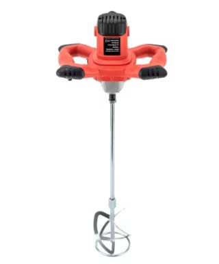 Mezclador mortero de 1500W, hormigón, cemento, agitador, batidor industrial, manual, 6 velocidades por 36,43€