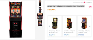 Máquina recreativa Arcade1Up STREET FIGHTER II por 434,50€ varios modelos