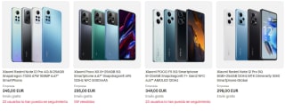 15% descuento EXTRA en Tablets y móviles Xiaomi