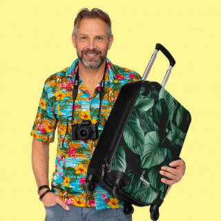 30% korting op koffer met eigen ontwerp en eigen foto's (vanaf €62,97) @ NoBoringSuitcases