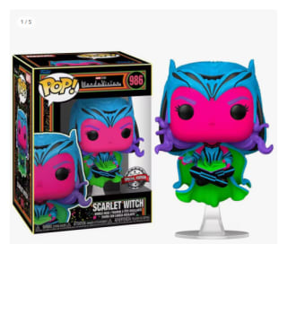 Funko Figura Scarlet WitchBlacklight 9 cm Wandavision por 11.79€ (Cuenta Nueva 7.07€)